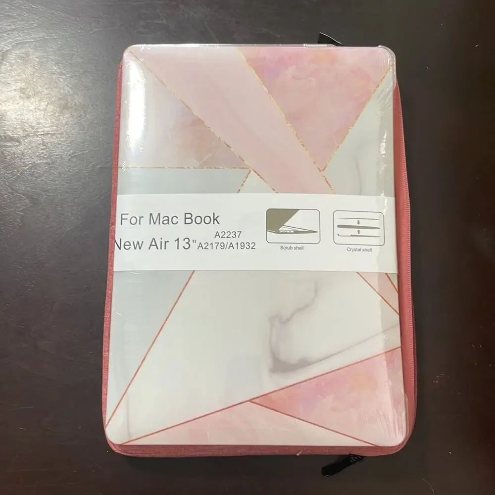 MacBook New Air 13” shell with red soft case